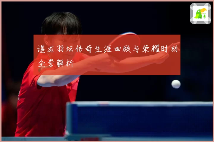 谌龙羽坛传奇生涯回顾与荣耀时刻全景解析